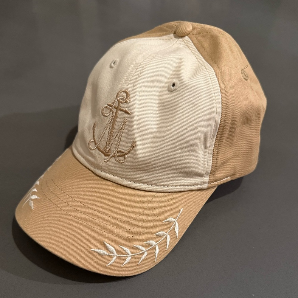 Anthropology-  Coney Island Picnic - ‘M’ monogram hat